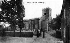 Looks like a Postcard. A familiar view of the Parish Church