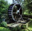 The old Mill Wheel is a great feature at the East of the town
