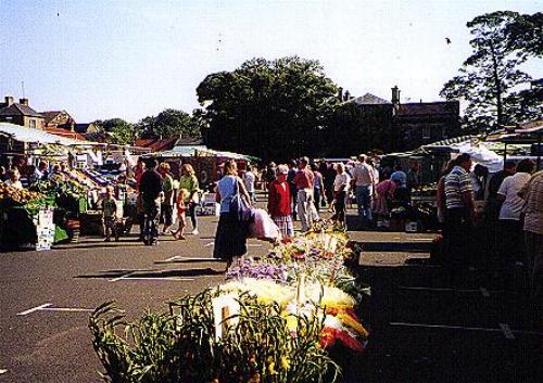The Friday Market is a favourite place for people from the area around Stokesley
